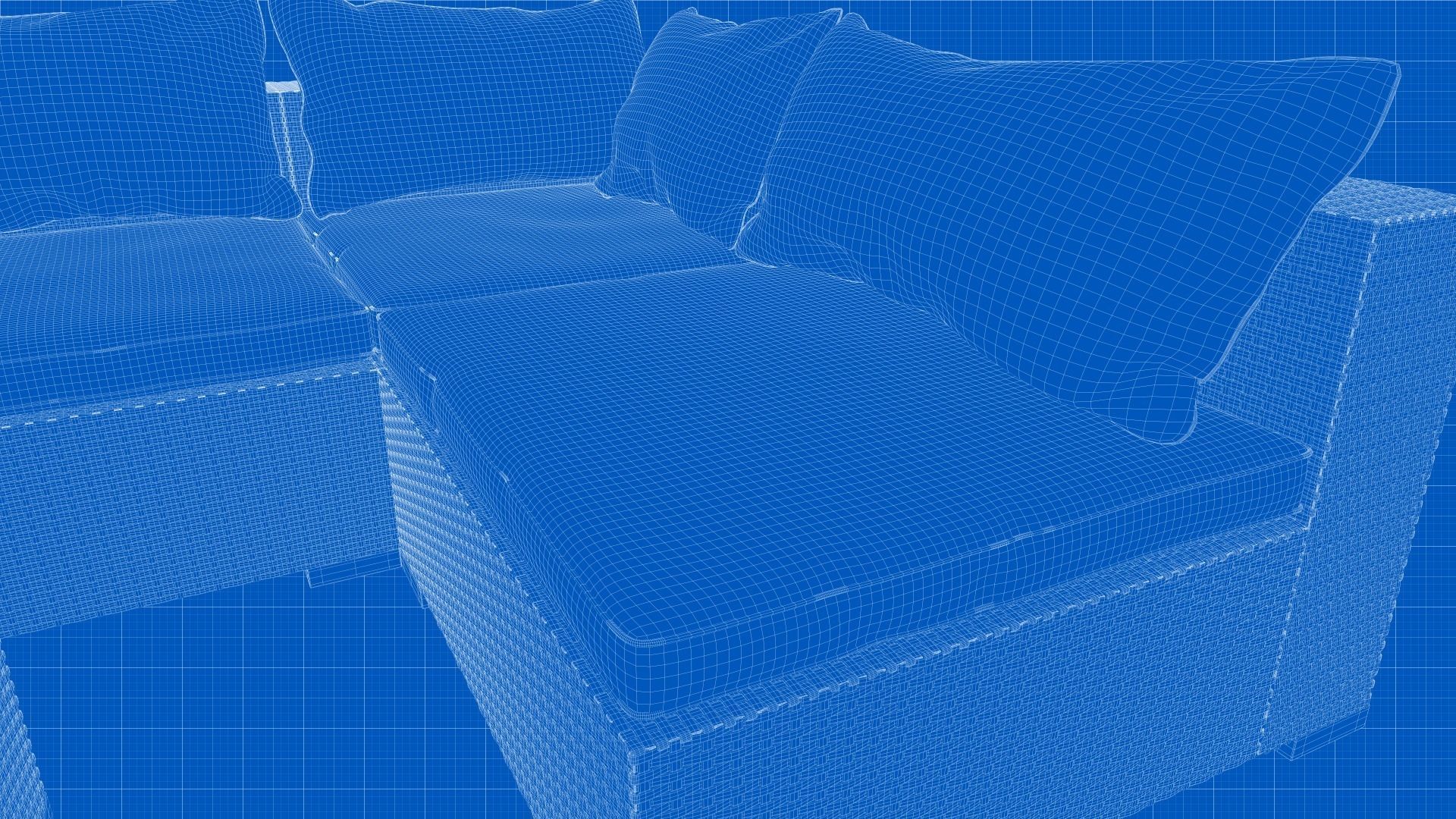 Exterior Sofa 3D model_10