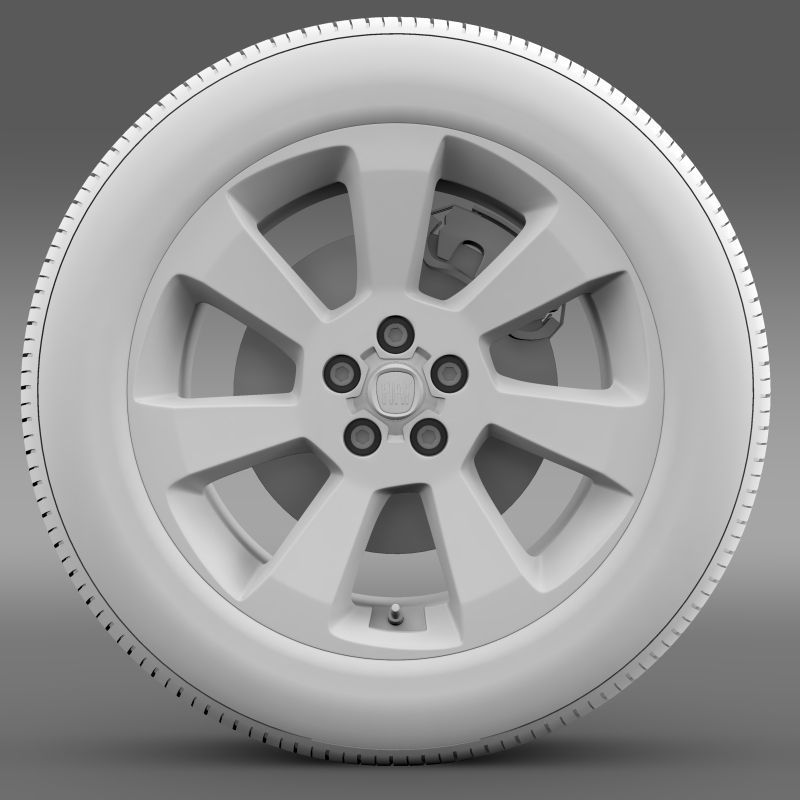 Fiat Doblo Cargo wheel 2015 3D model_7