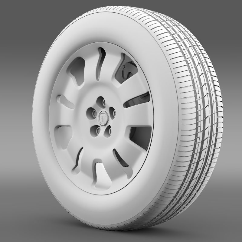 Fiat Doblo Work wheel 2015 3D model_10
