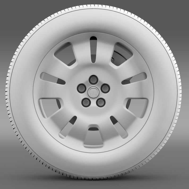 Fiat Doblo Work wheel 2015 3D model_11