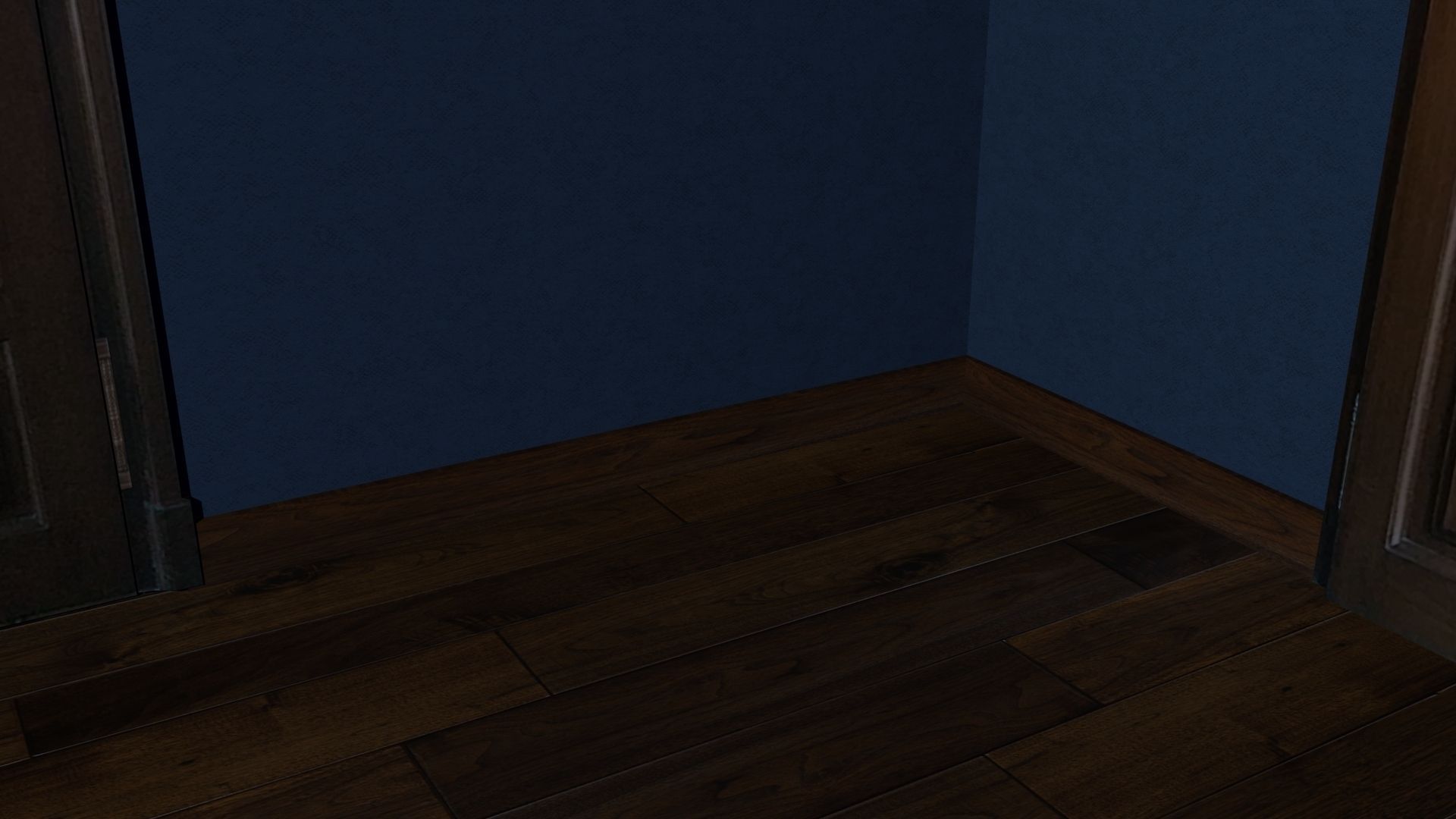 Classical french Bedroom Low-poly 3D model_11