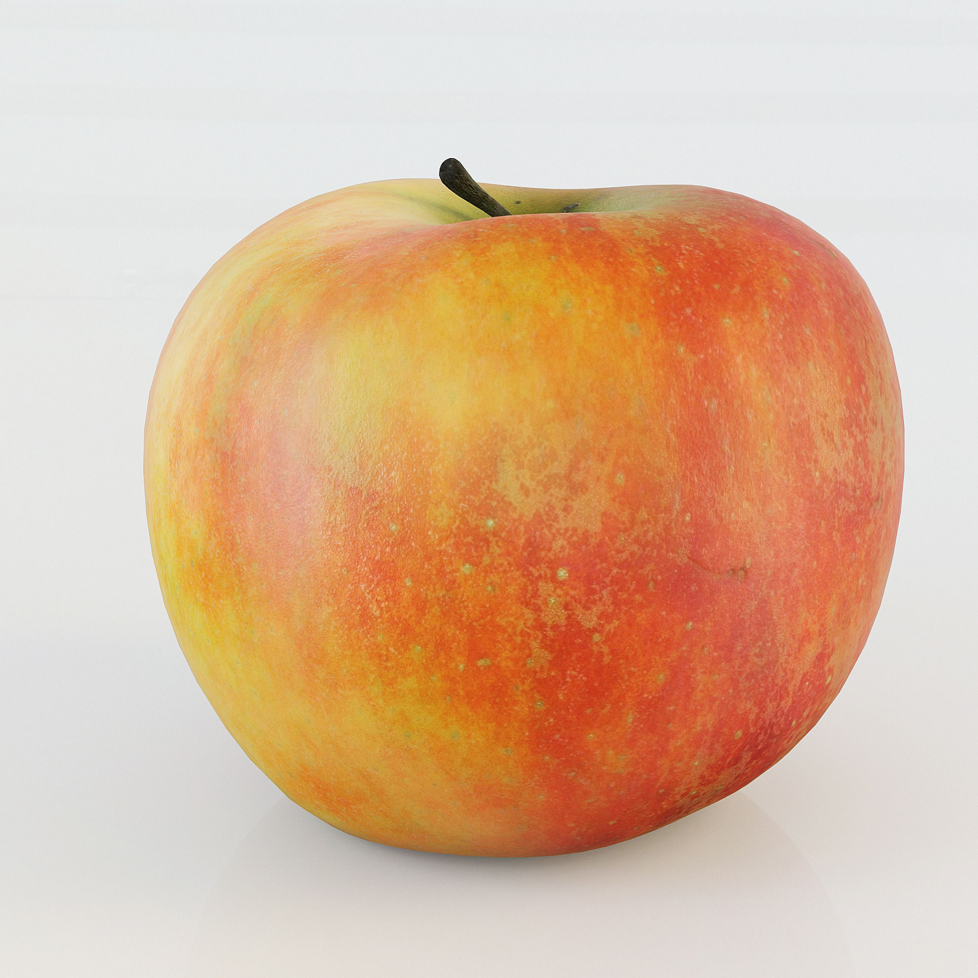 Apple 3D model_4