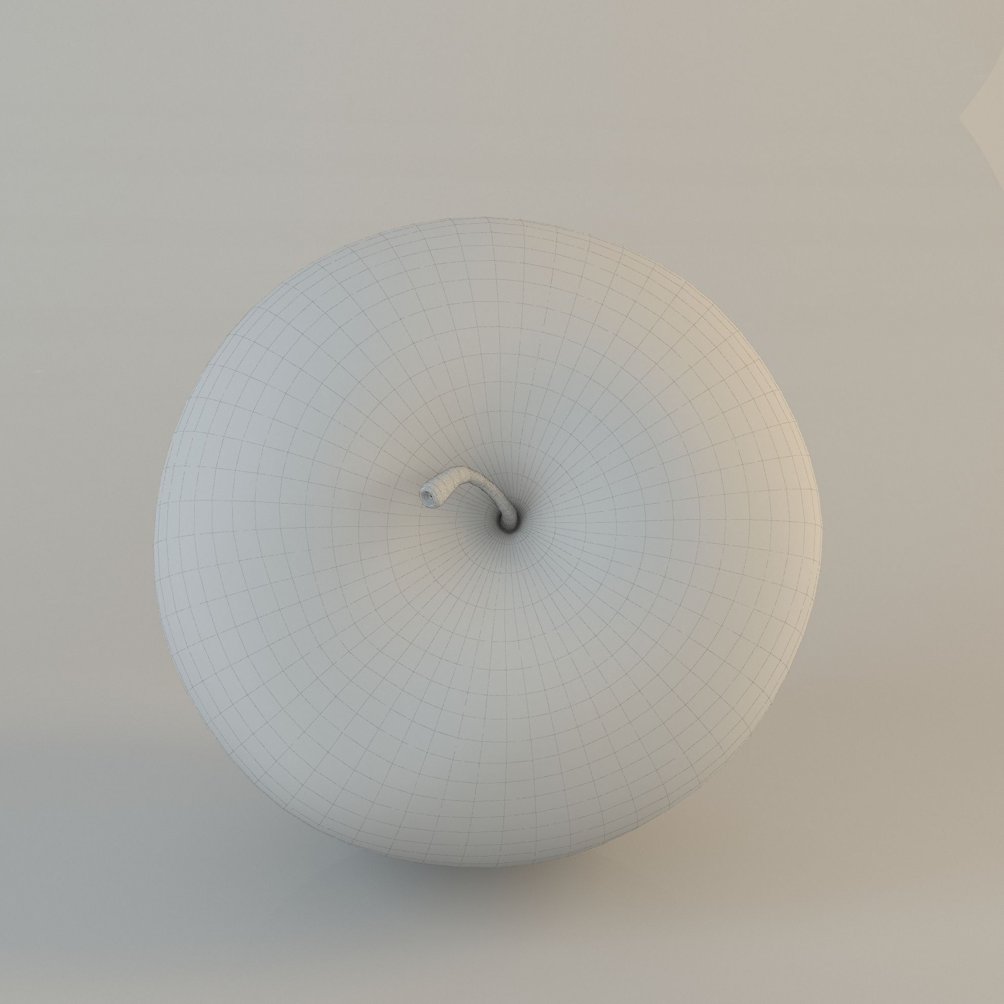 Apple 3D model_8