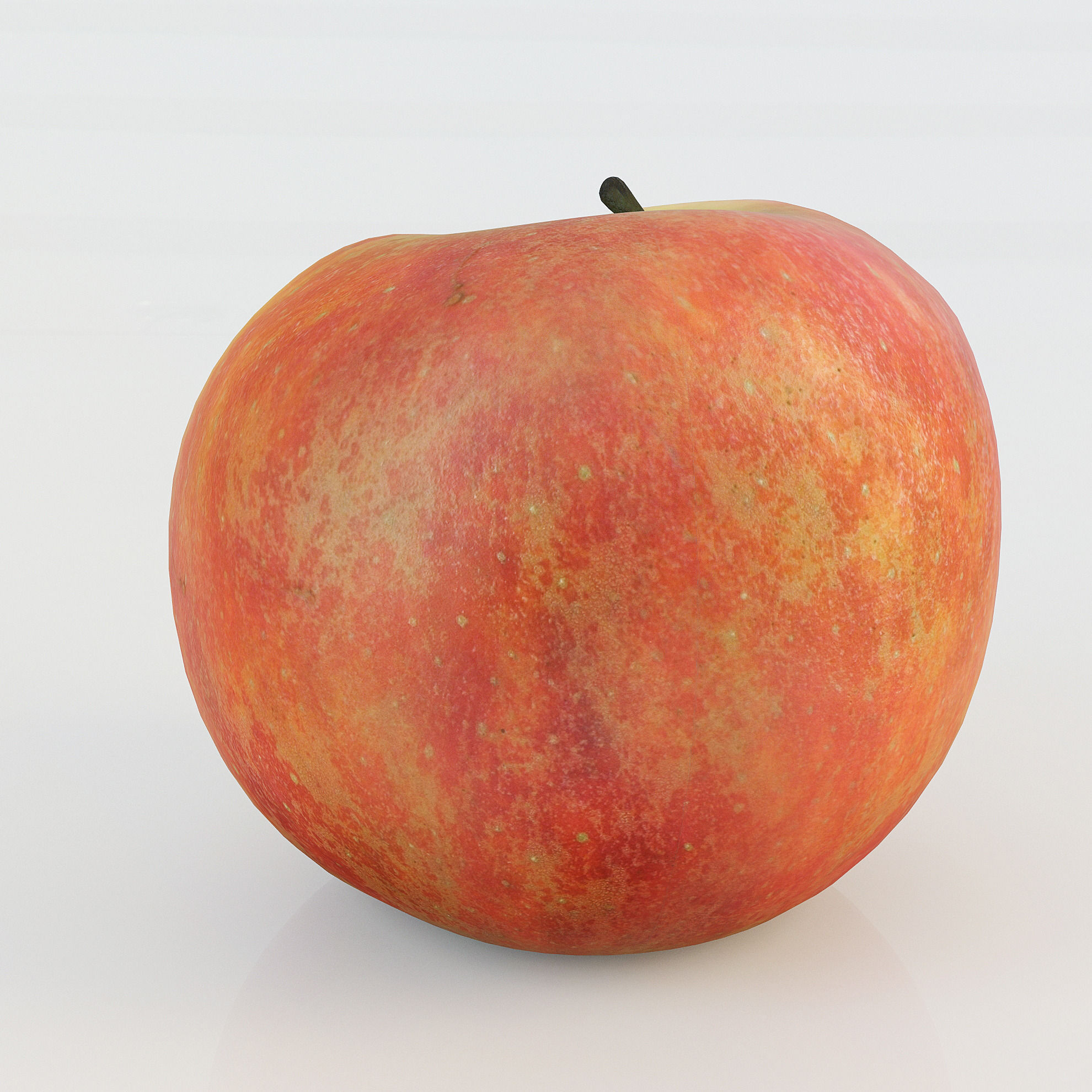 Apple 3D model_5