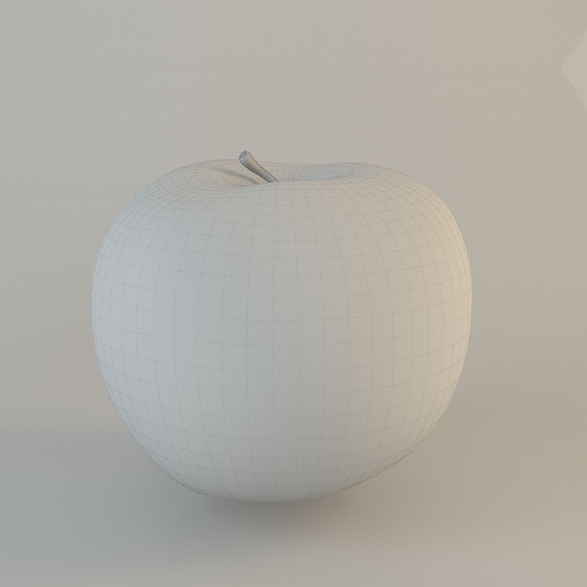 Apple 3D model_7