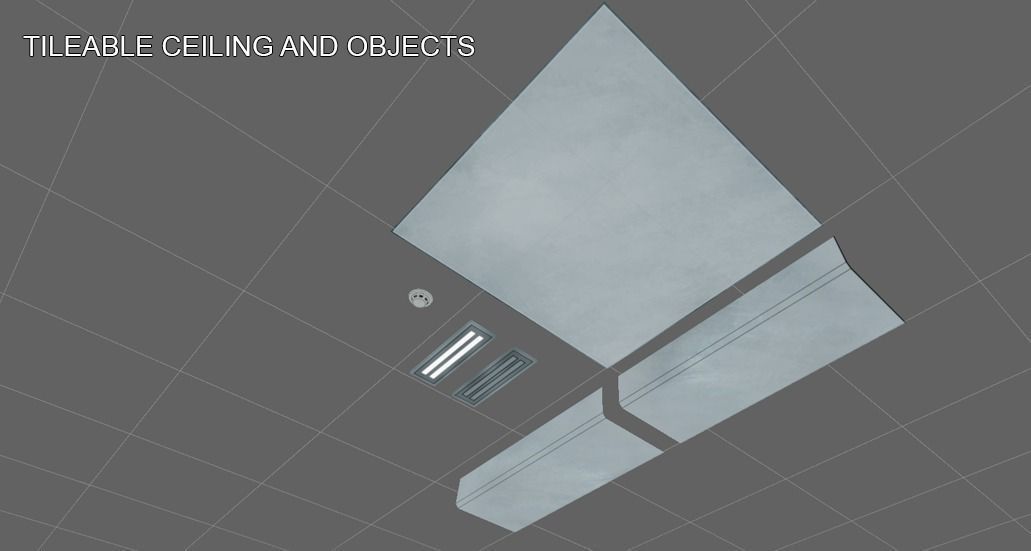 Anime Classroom - Game Props Low-poly 3D model_4