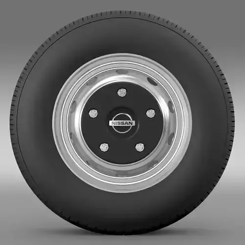 Nissan Cabstar wheel 3D model