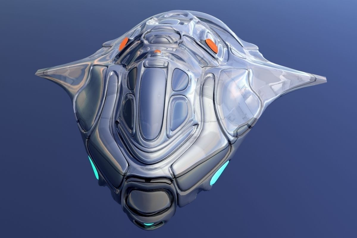 XTD27 Stealth Hunter 3D model_9
