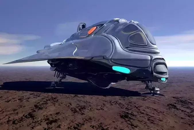 XTD27 Stealth Hunter 3D model