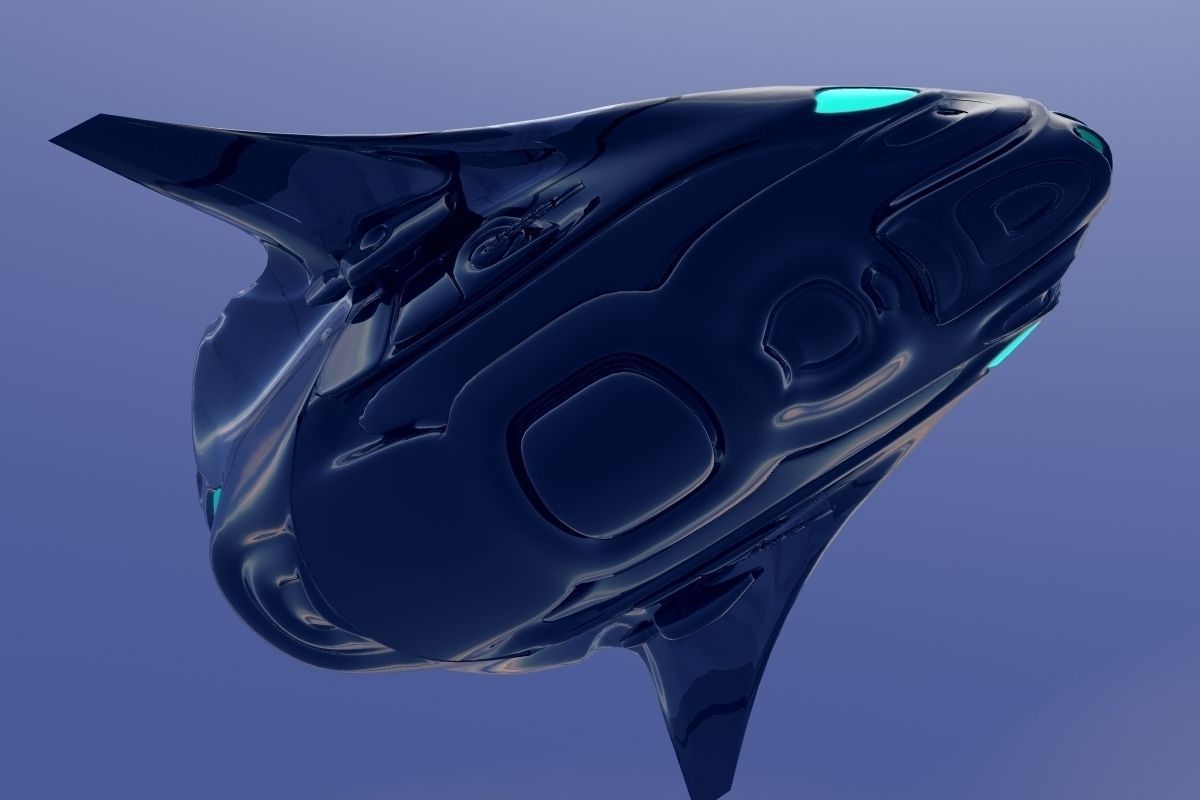 XTD27 Stealth Hunter 3D model_8