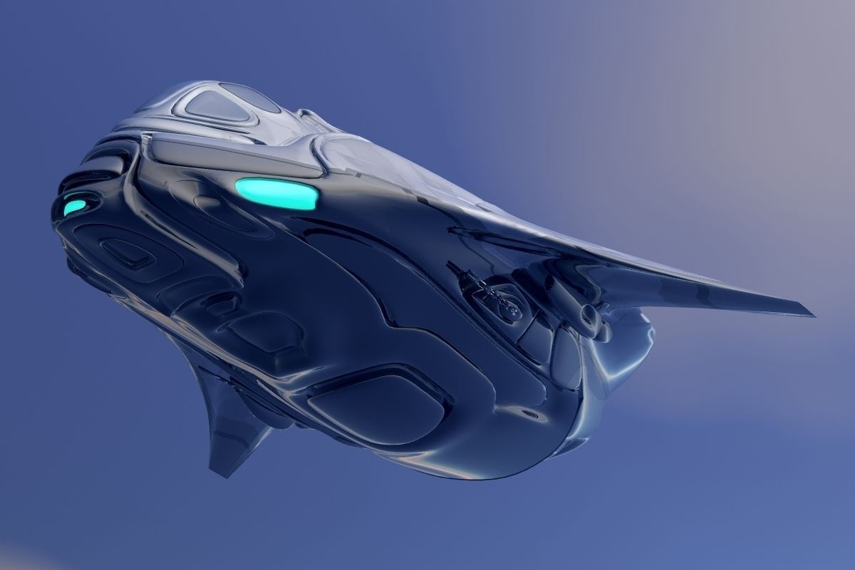 XTD27 Stealth Hunter 3D model_5