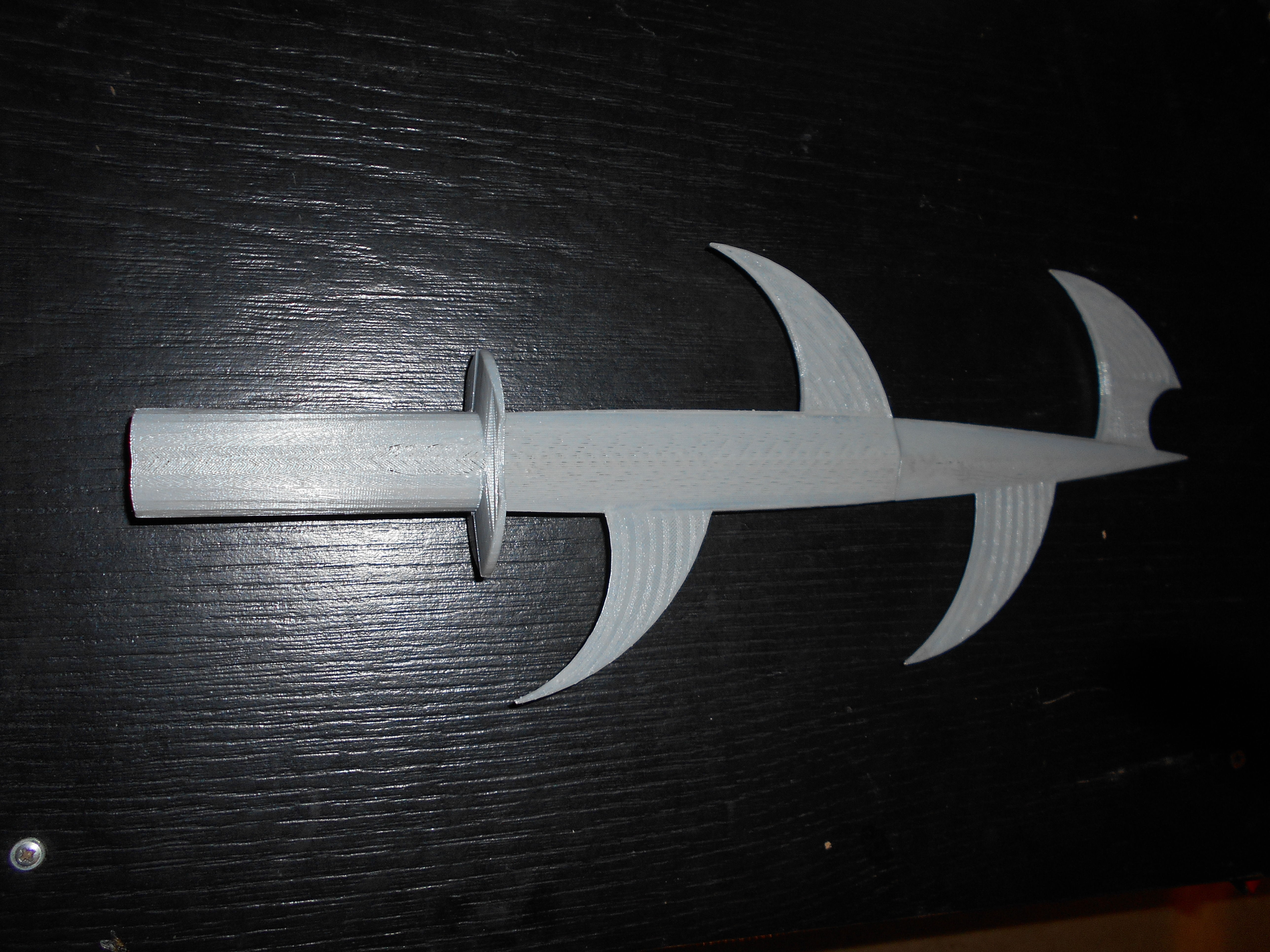 Medieval weapon 3D print model_2