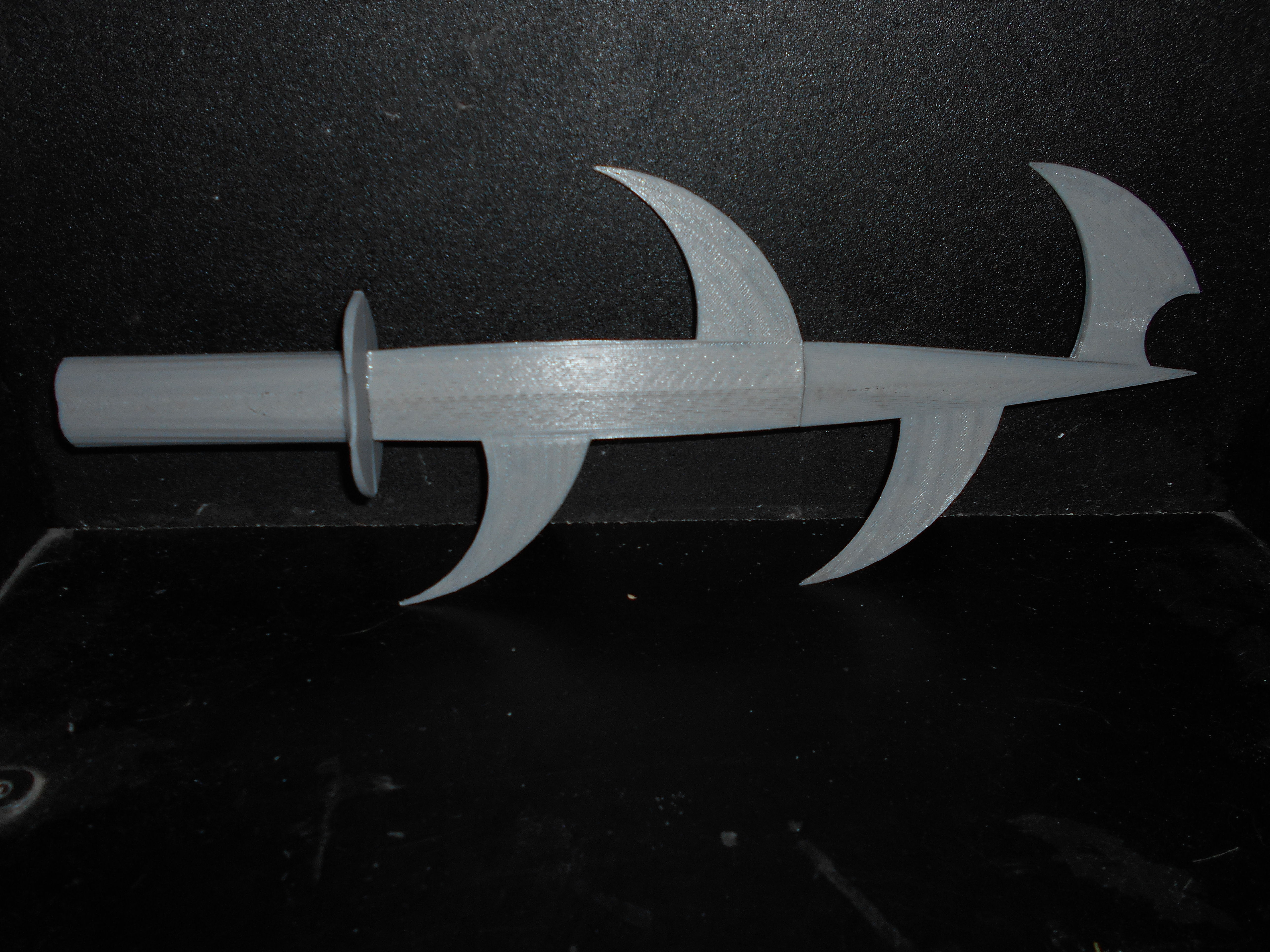 Medieval weapon 3D print model_1