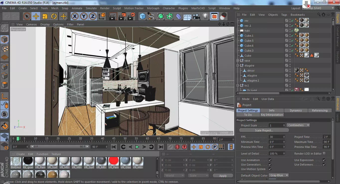 MODERN KITCHEN 3D model