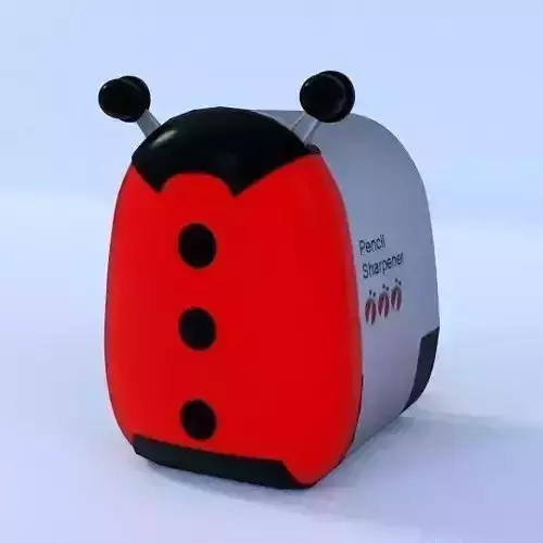 Lady Bug Pencil Sharpemer Free 3D model