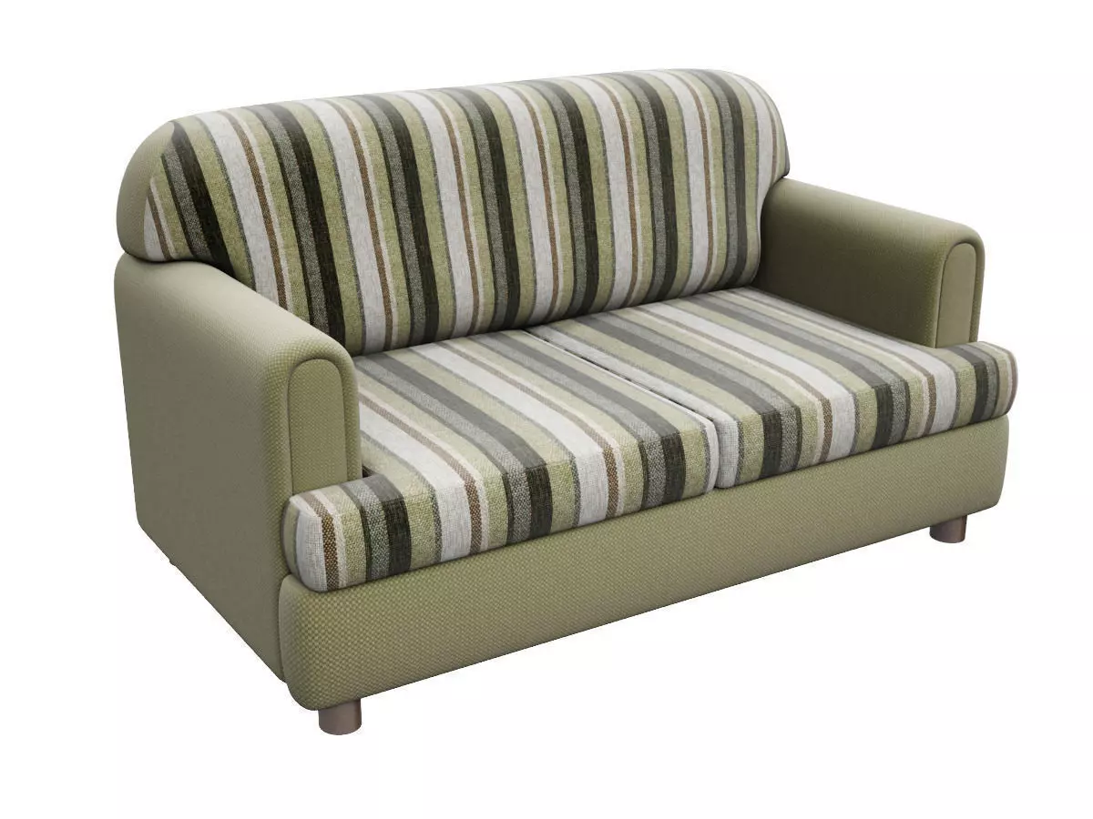 Sofa Drezden Low-poly 3D model_0
