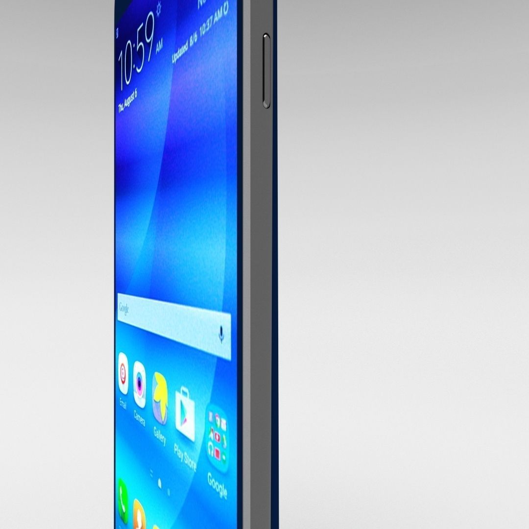 Samsung Galaxy Note 5 Black Sapphire 3D model_8