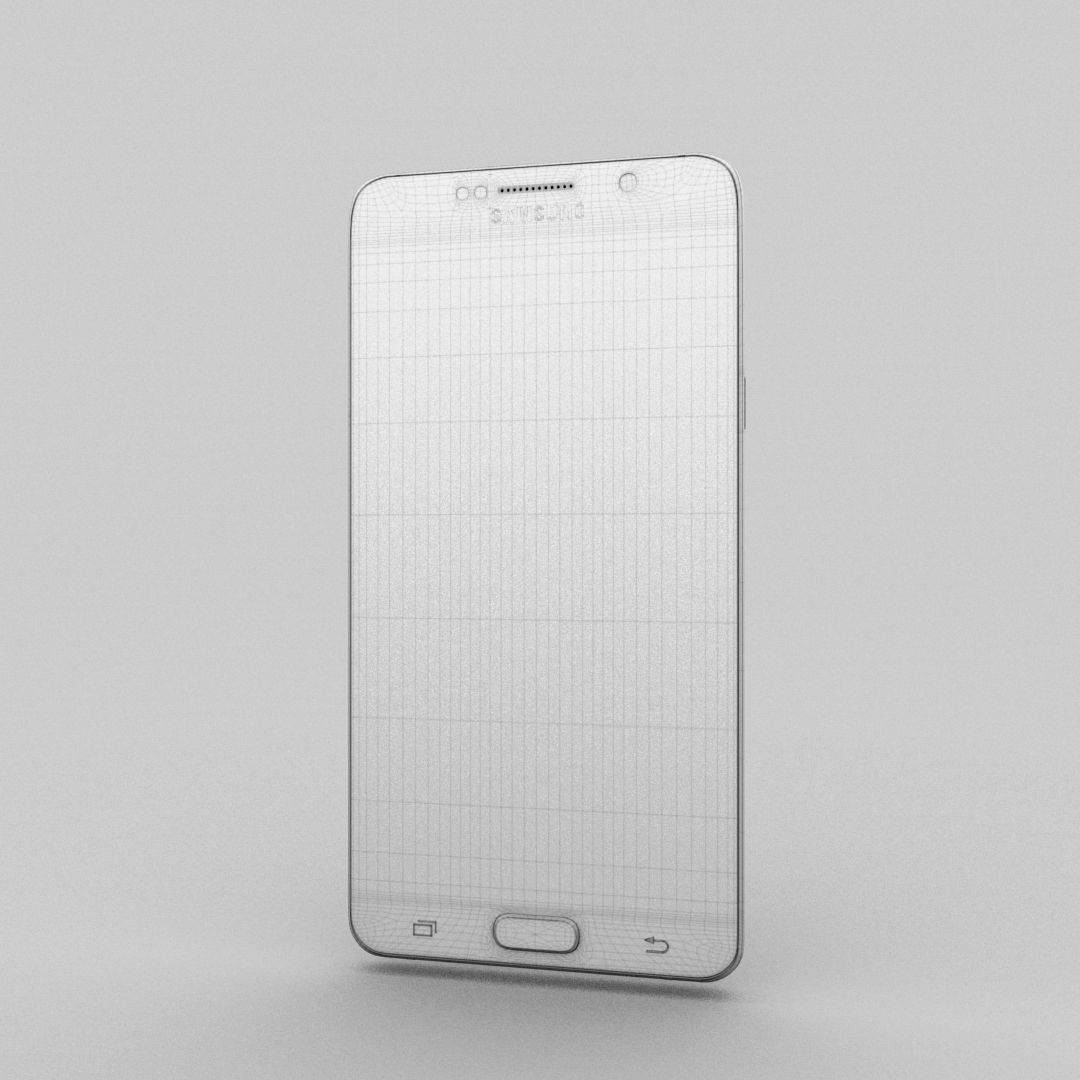 Samsung Galaxy Note 5 Black Sapphire 3D model_22