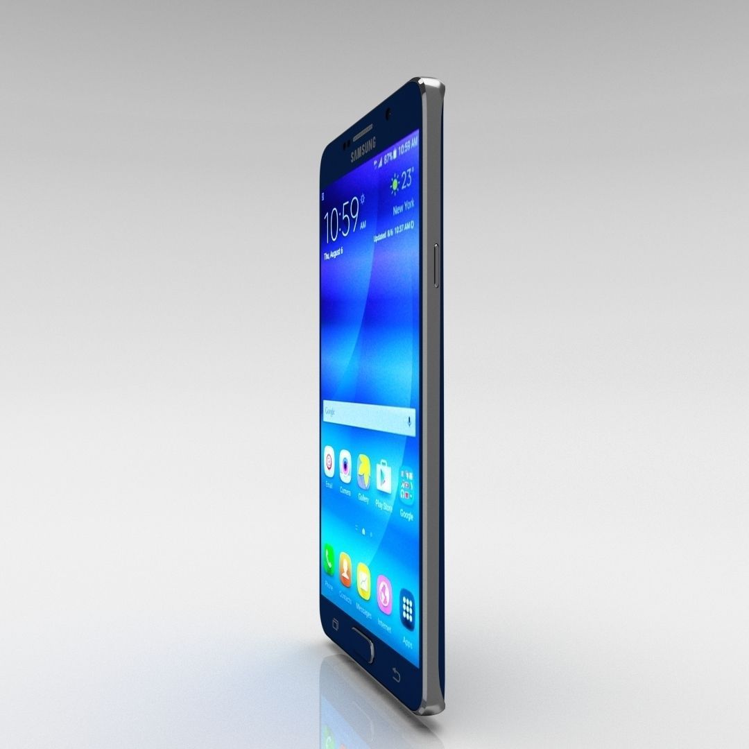 Samsung Galaxy Note 5 Black Sapphire 3D model_13