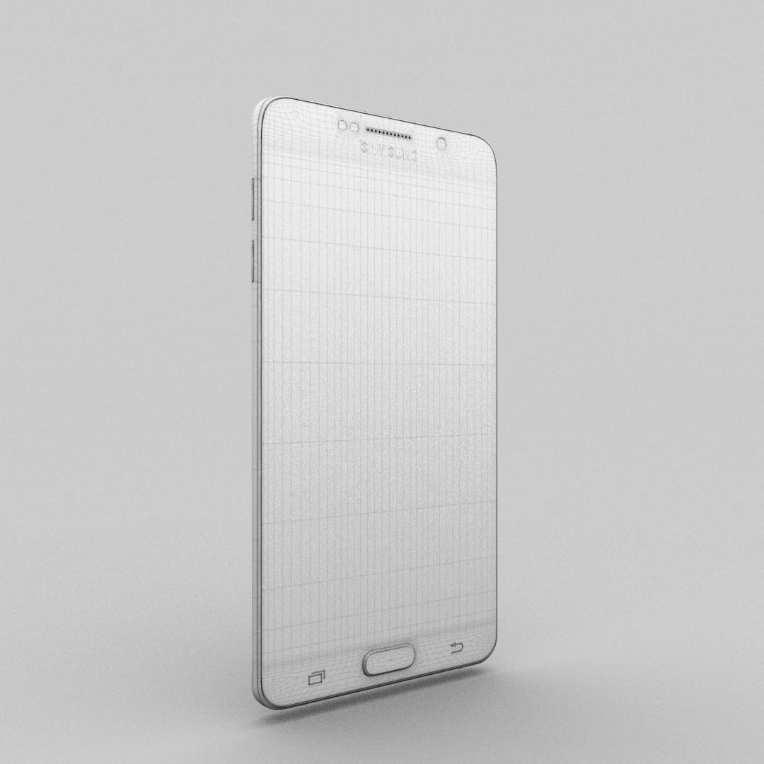 Samsung Galaxy Note 5 Black Sapphire 3D model_10