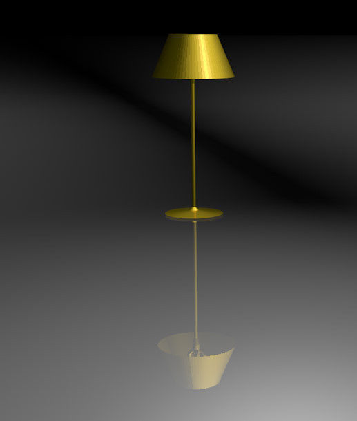 BedRoom Lantern Night Lamp Free 3D model_1