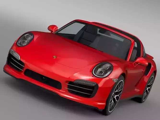 Porsche 911 Turbo S Targa 991 2015