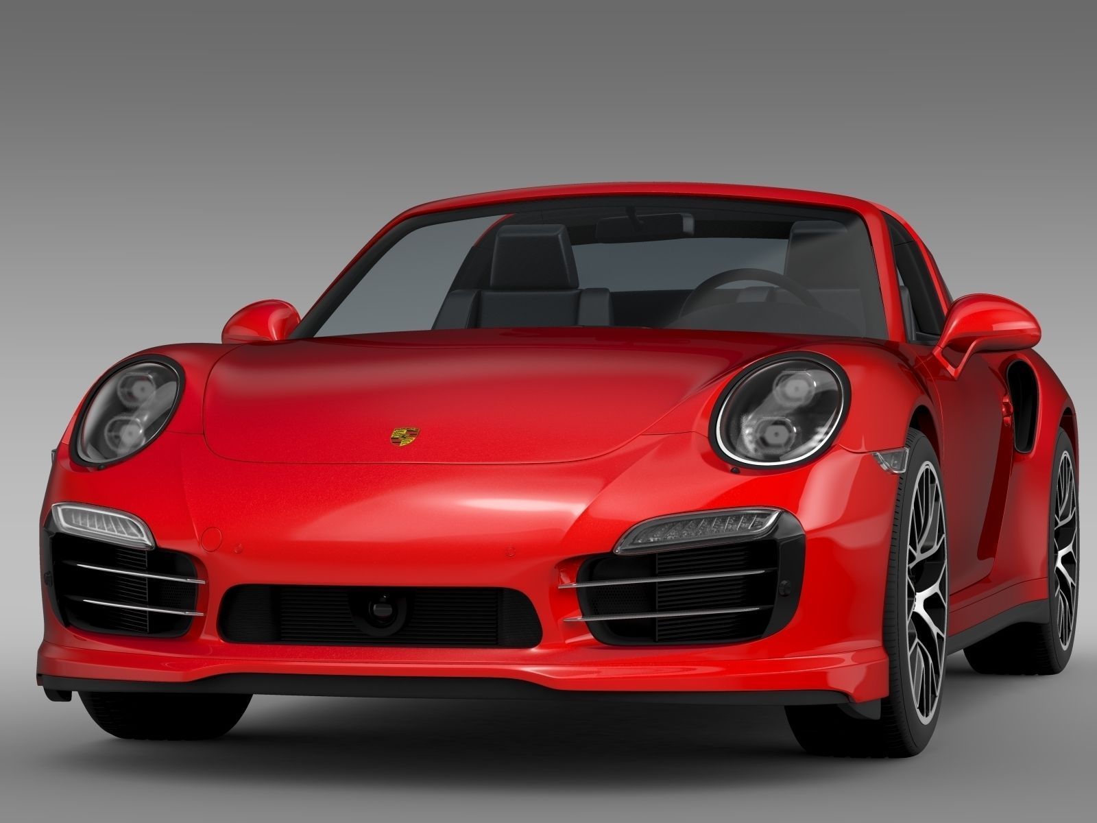 Porsche 3d model