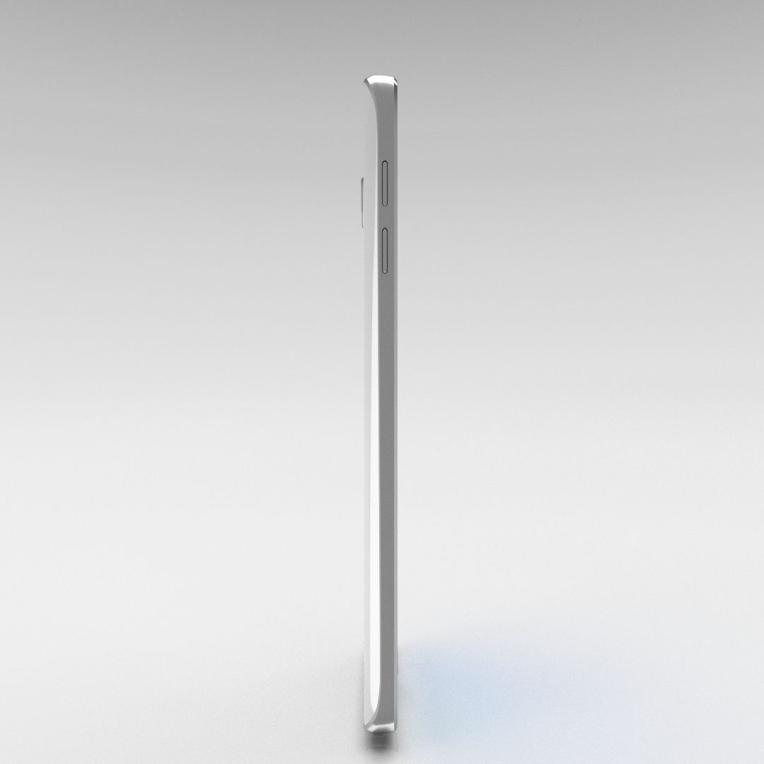 Samsung Galaxy Note 5 White Pearl 3D model_23