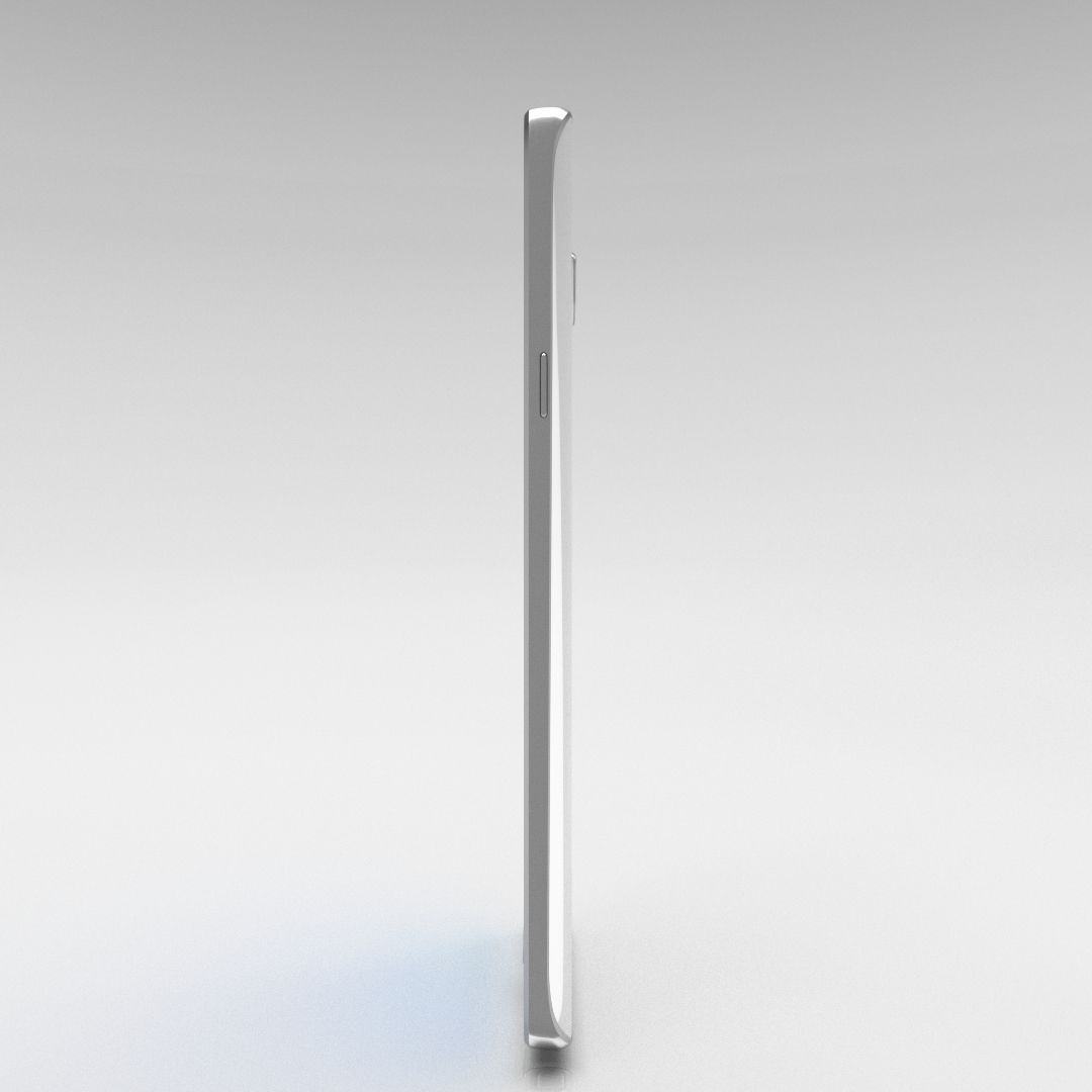 Samsung Galaxy Note 5 White Pearl 3D model_21
