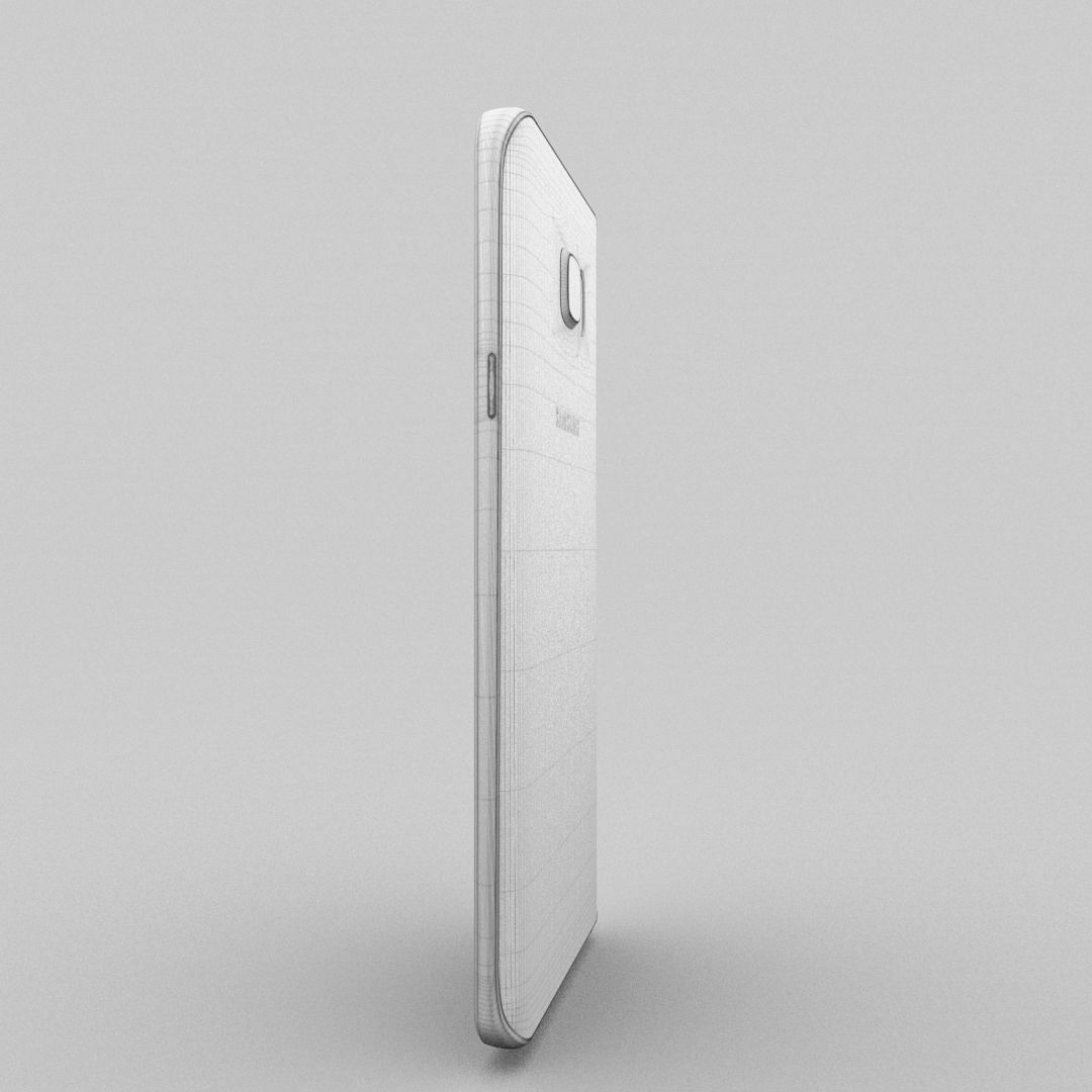 Samsung Galaxy Note 5 White Pearl 3D model_12