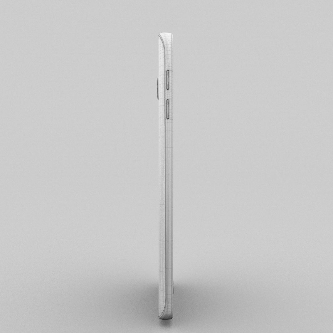 Samsung Galaxy Note 5 White Pearl 3D model_16