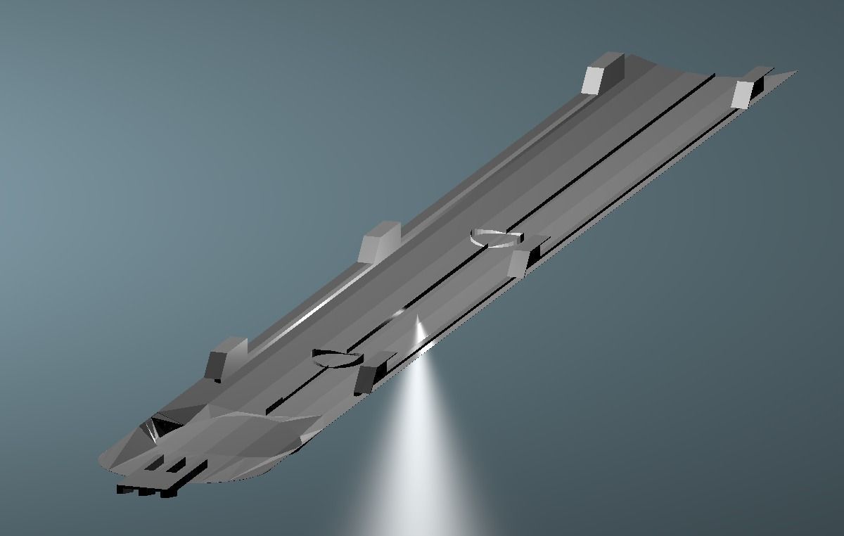 TV remote battery cover Free 3D model_1