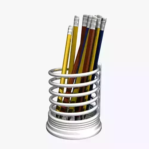 Pencils in Steel Holder