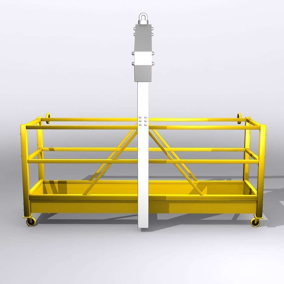 Window Cleaning Scaffold 3D model_5