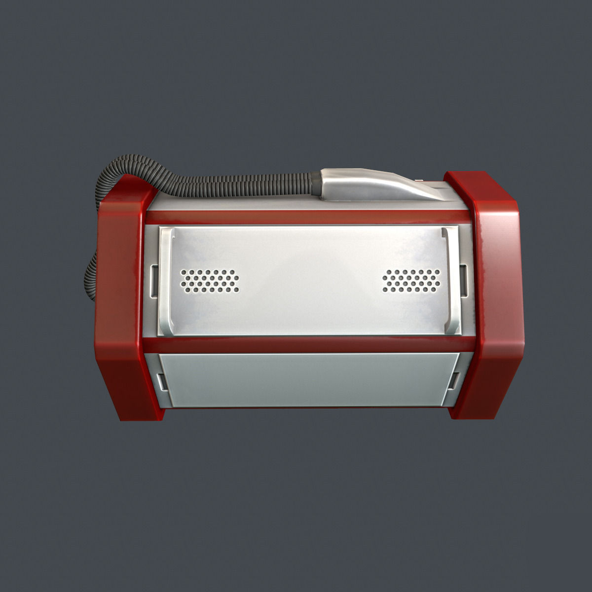 Sci Fi Container Low-poly 3D model_5