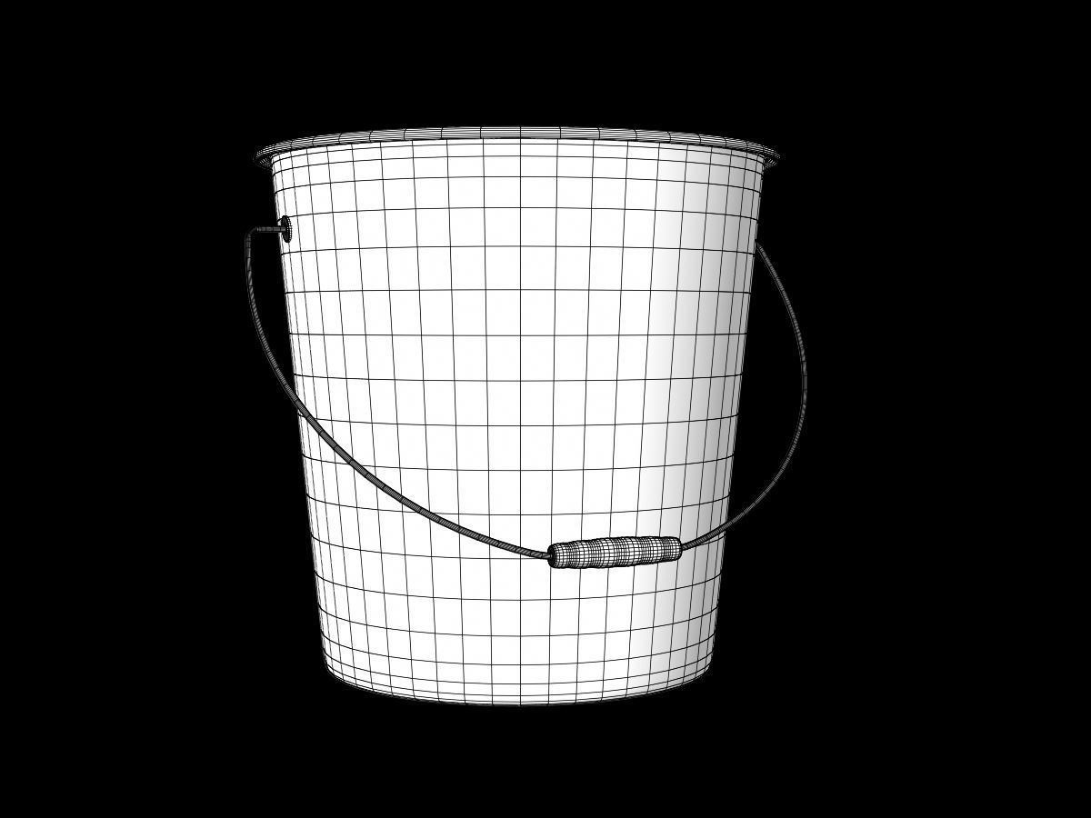 Bucket 3D model_2
