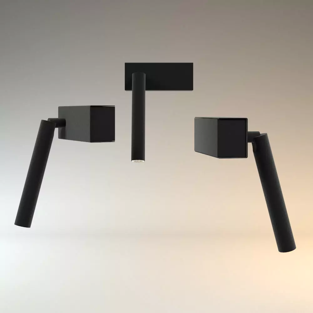 Davide Groppi mira LED light Free 3D model_0