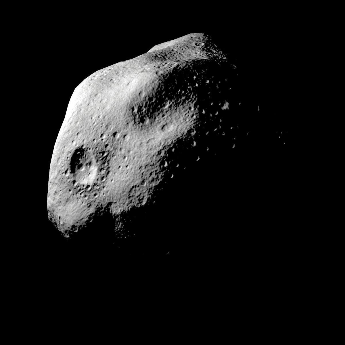 Asteroid Low-poly 3D model_8