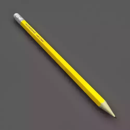 Pencil 3D model