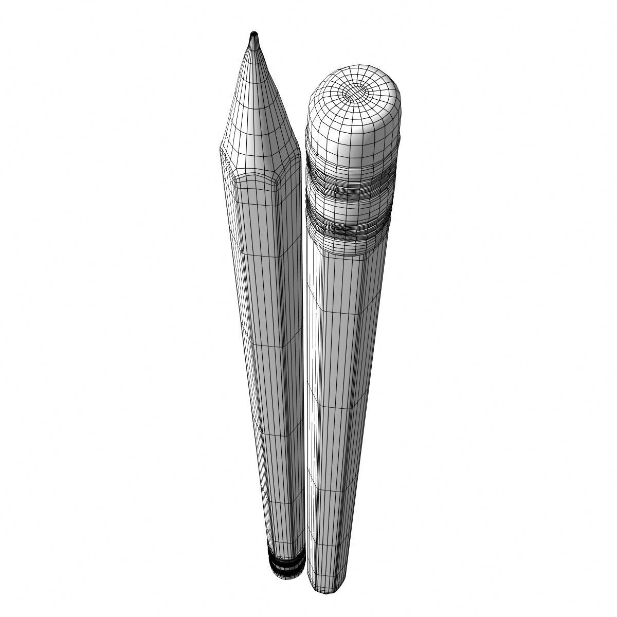 Pencil 3D model_6