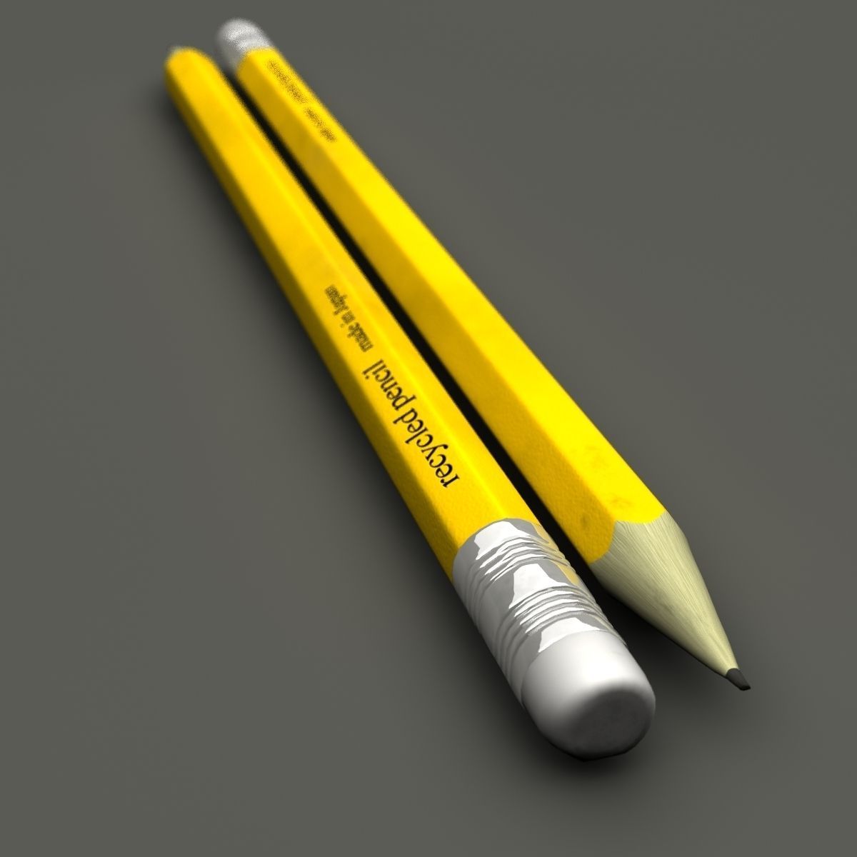 Pencil 3D model_5