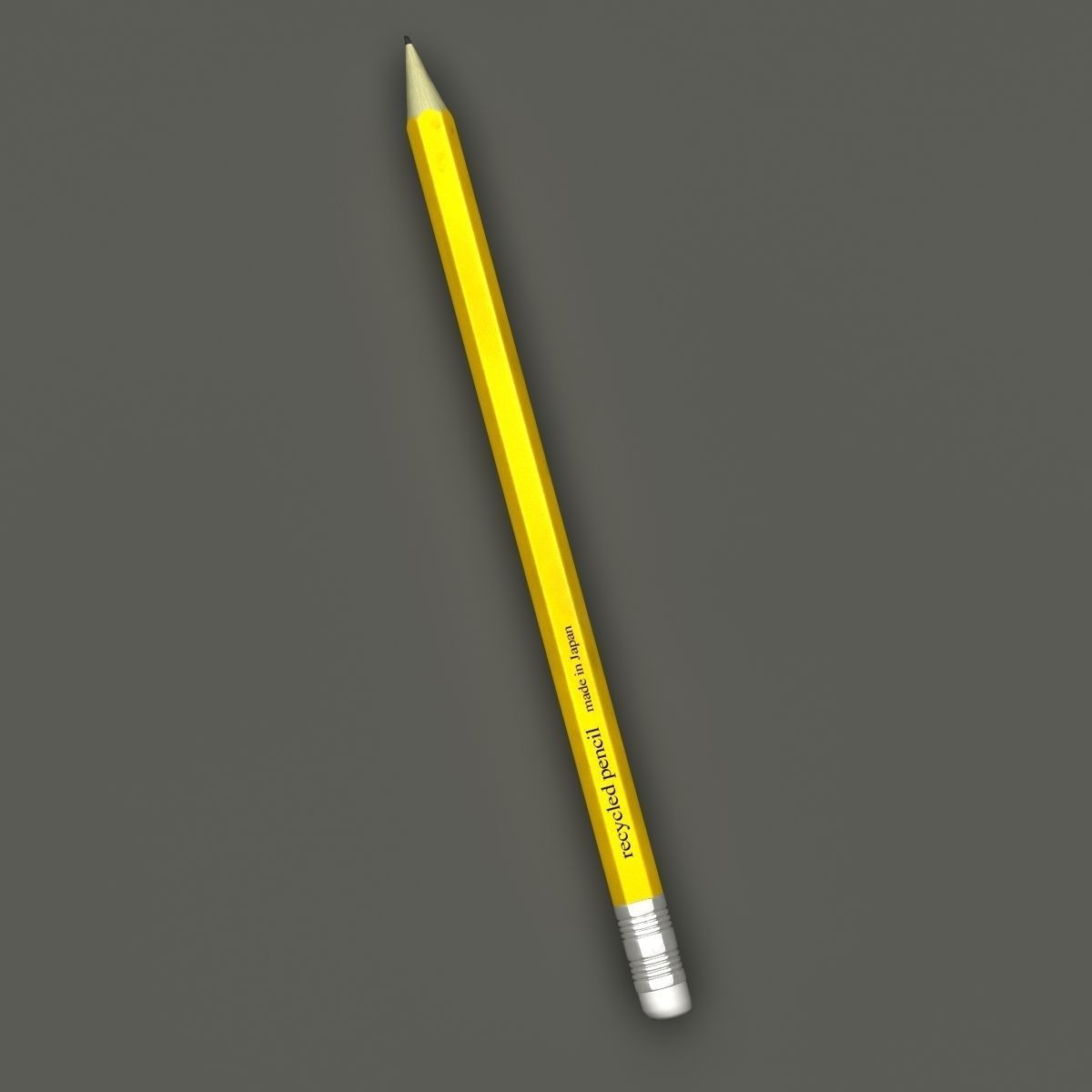 Pencil 3D model_2