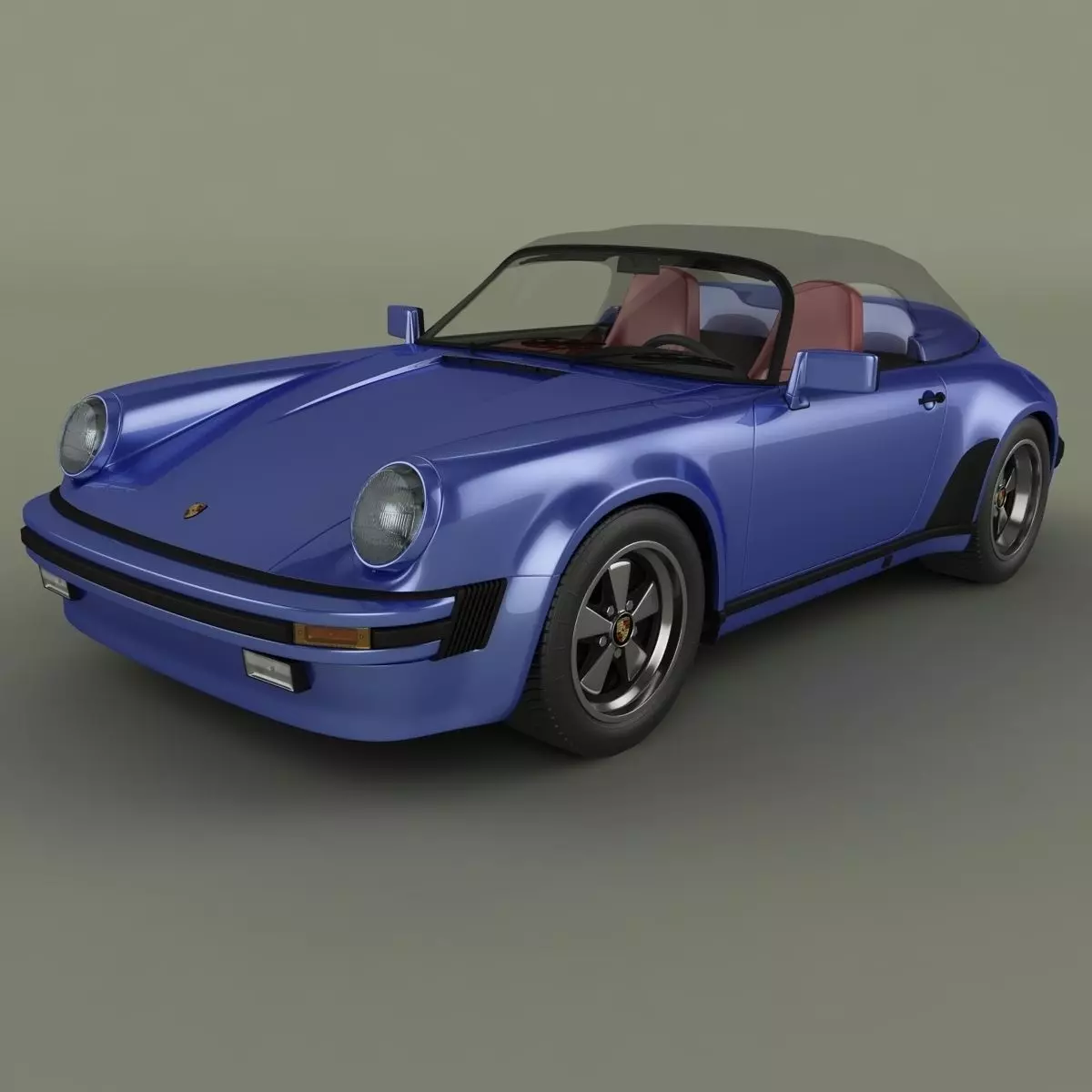 Porsche 911 Speedster 3D model