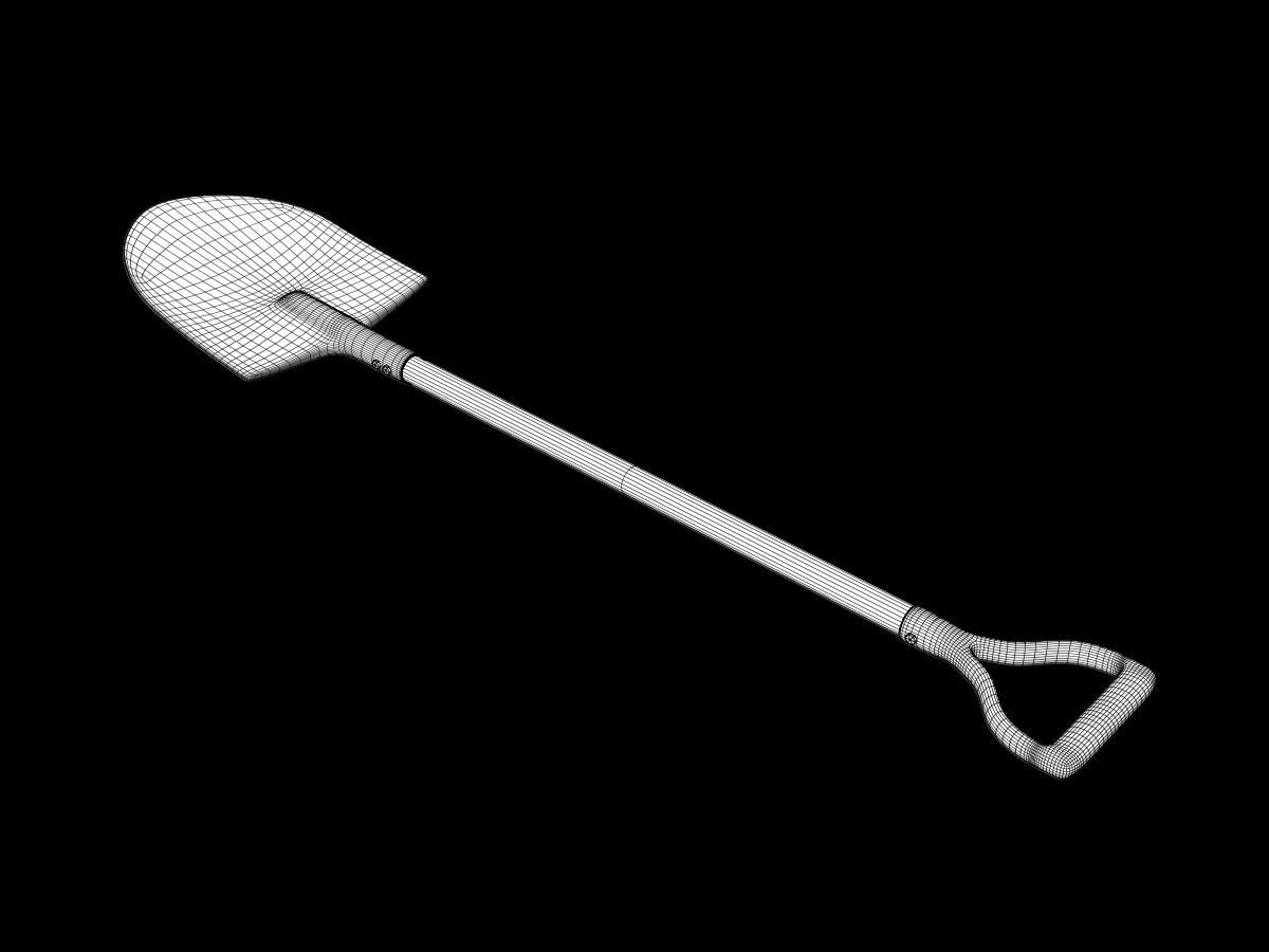 Shovel 3D model_1