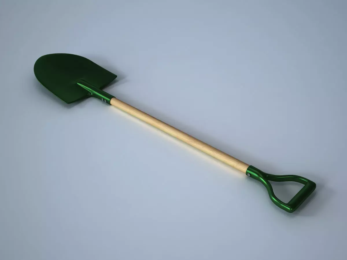 Shovel 3D model_0