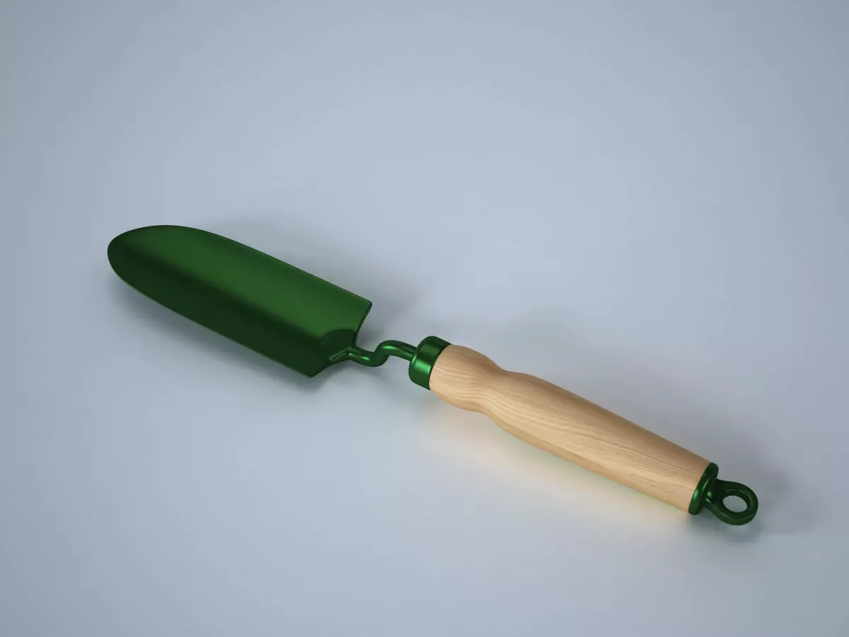 Trowel garden 3D model