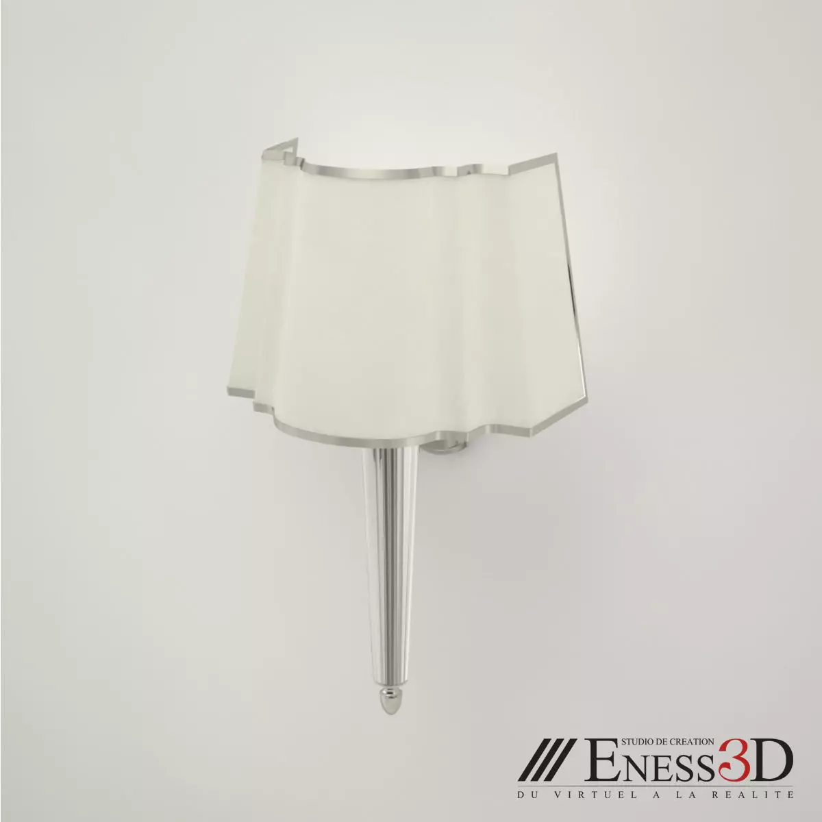 Pro - Wall Lamp Cristal Devon and Devon 3D model_0