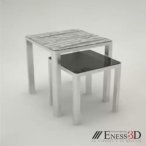 Pro - Side table Aston 50 and 70 Smania