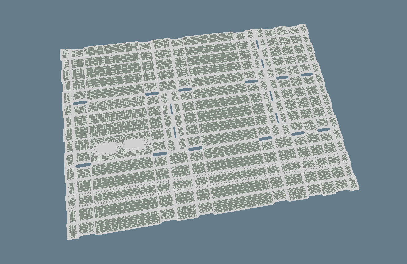 Scifi Paneling Elements 3D model_5