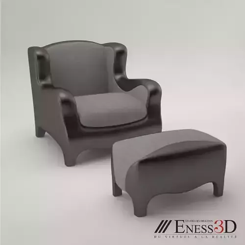 Pro - Promemoria Club Armchair and bench